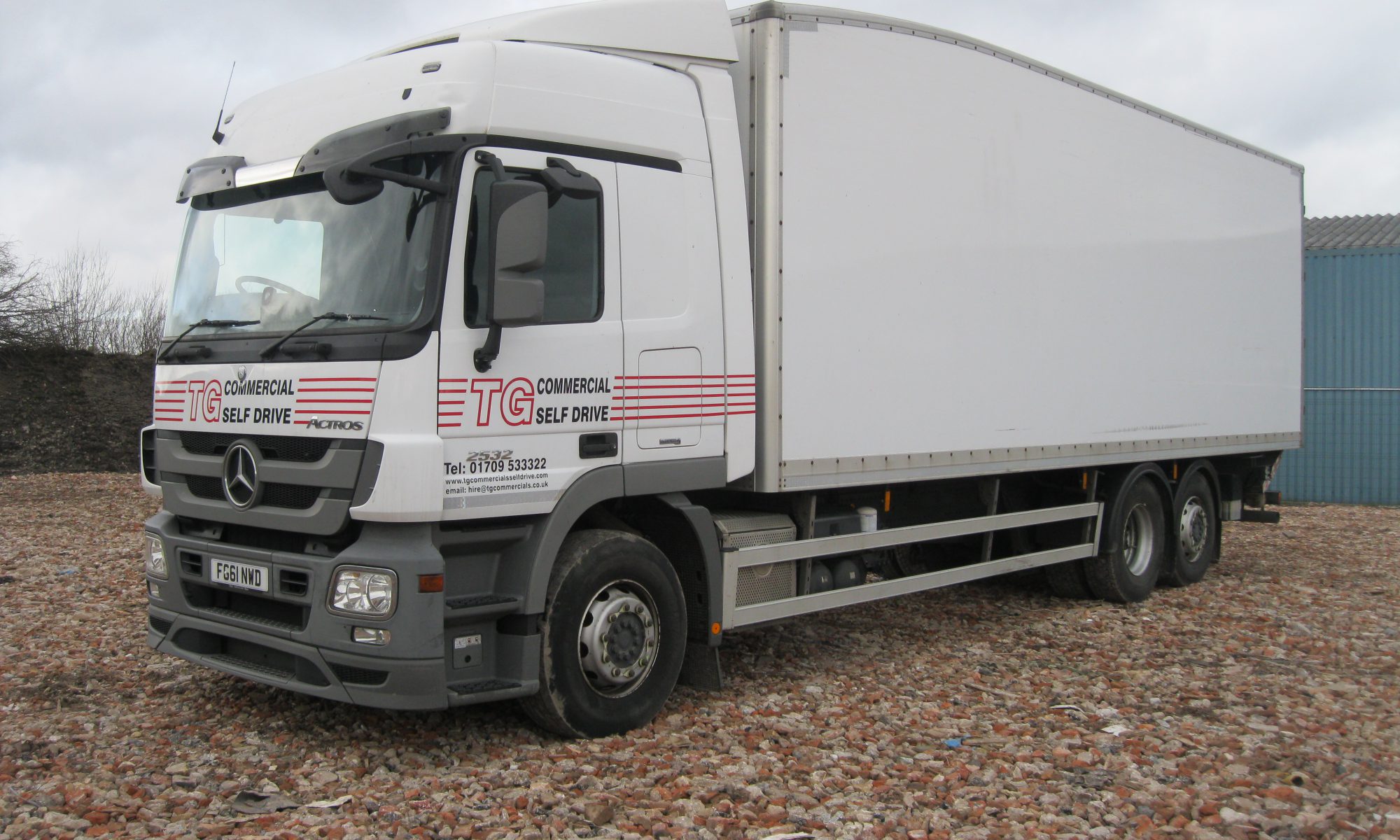 commercial truck hire Manchester