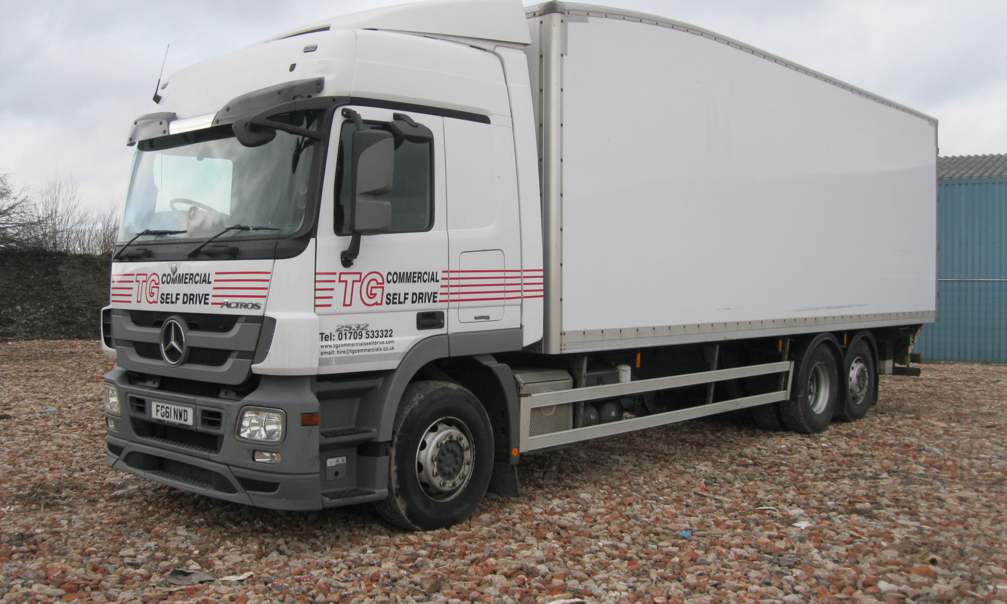 TG Commercials Self Drive Offers A Choice Of Tipper Trucks